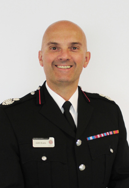 Assistant Chief Fire Officer Justin Evans